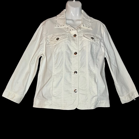 hearts of palm Jackets & Coats Hearts Of Palm White Pearl